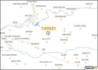 map of Tippery