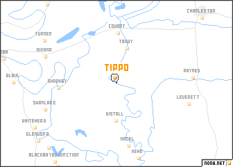 map of Tippo