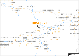 map of Tipschern
