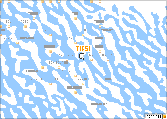 map of Tipsi