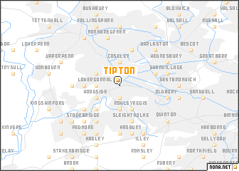 map of Tipton