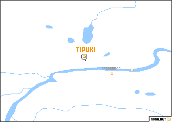 map of Tipuki