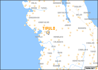 map of Tipulo