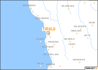 map of Tipulu