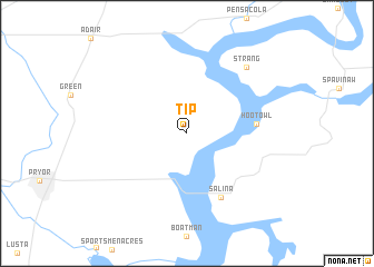 map of Tip