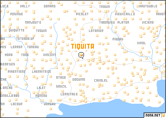 map of Tiquita