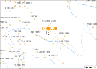map of Tīrābgūn