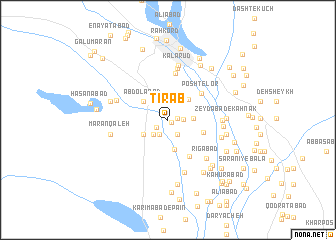 map of Tīr Āb