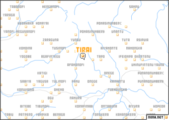 map of Tirai