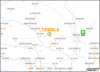 map of Tirapalo