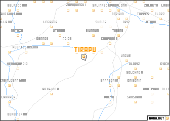 map of Tirapu