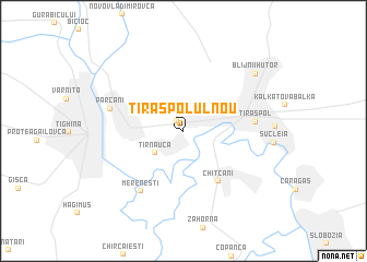 map of Tiraspolul Nou