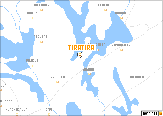 map of Tiratira