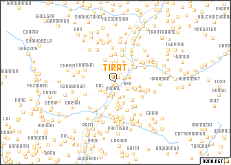 map of Tirāt