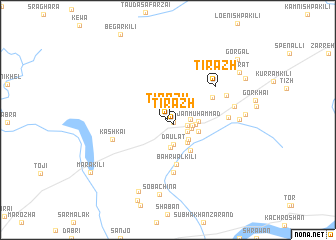 map of Tirazh