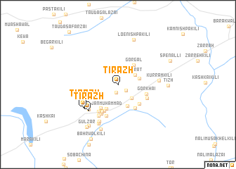 map of Tirazh