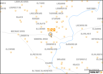 map of Tira