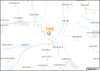 map of Ţîra