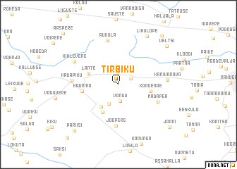 map of Tirbiku