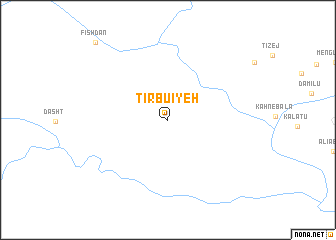 map of Tīr Bū\