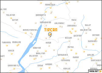 map of Tircan