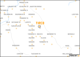 map of Tirco