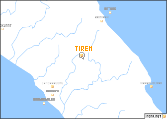 map of Tirem