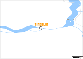 map of Tirgelir