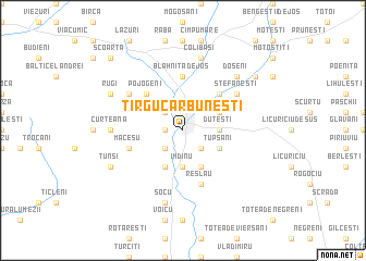 map of Tîrgu Cărbuneşti