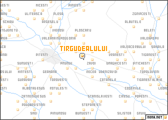map of Tîrgu Dealului