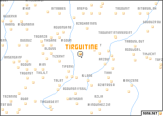 map of Tirguitine