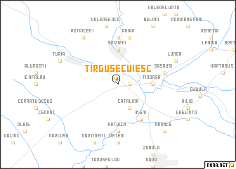 map of Tîrgu Secuiesc