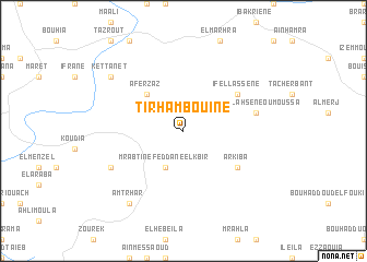 map of Tirhambouine