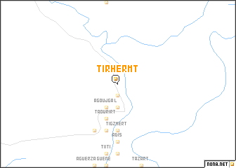 map of Tirhermt