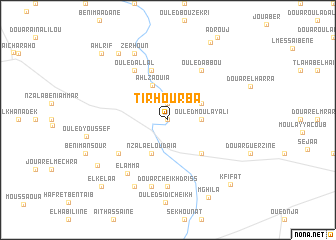 map of Tirhourba