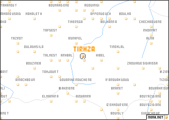 map of Tirhza