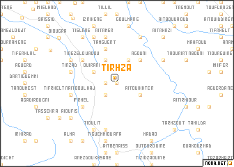 map of Tirhza