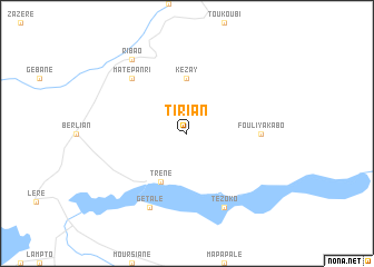 map of Tirian