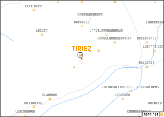 map of Tiriez