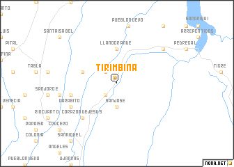 map of Tirimbina