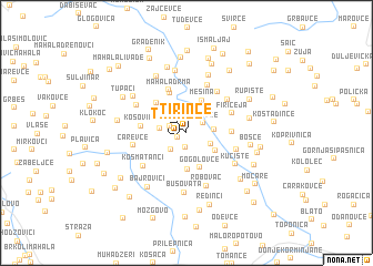 map of Tirince