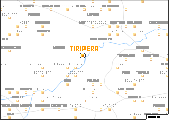 map of Tiripéra