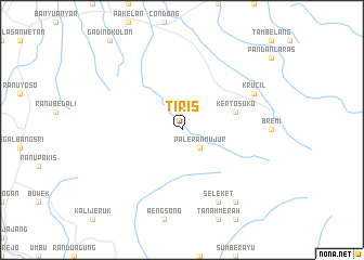 map of Tiris