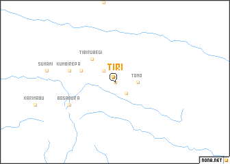 map of Tiri