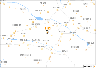 map of Tiri