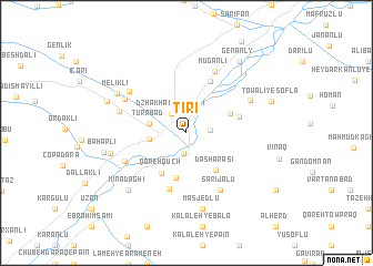 map of Tiri