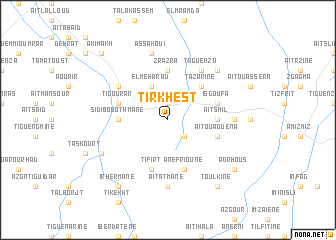 map of Tirkhest