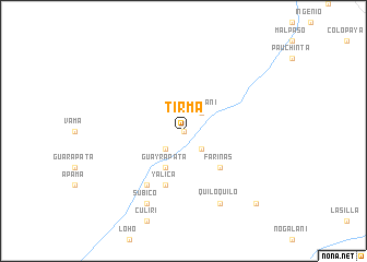 map of Tirma