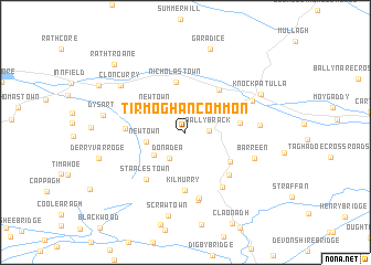 map of Tirmoghan Common