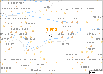 map of Tirna